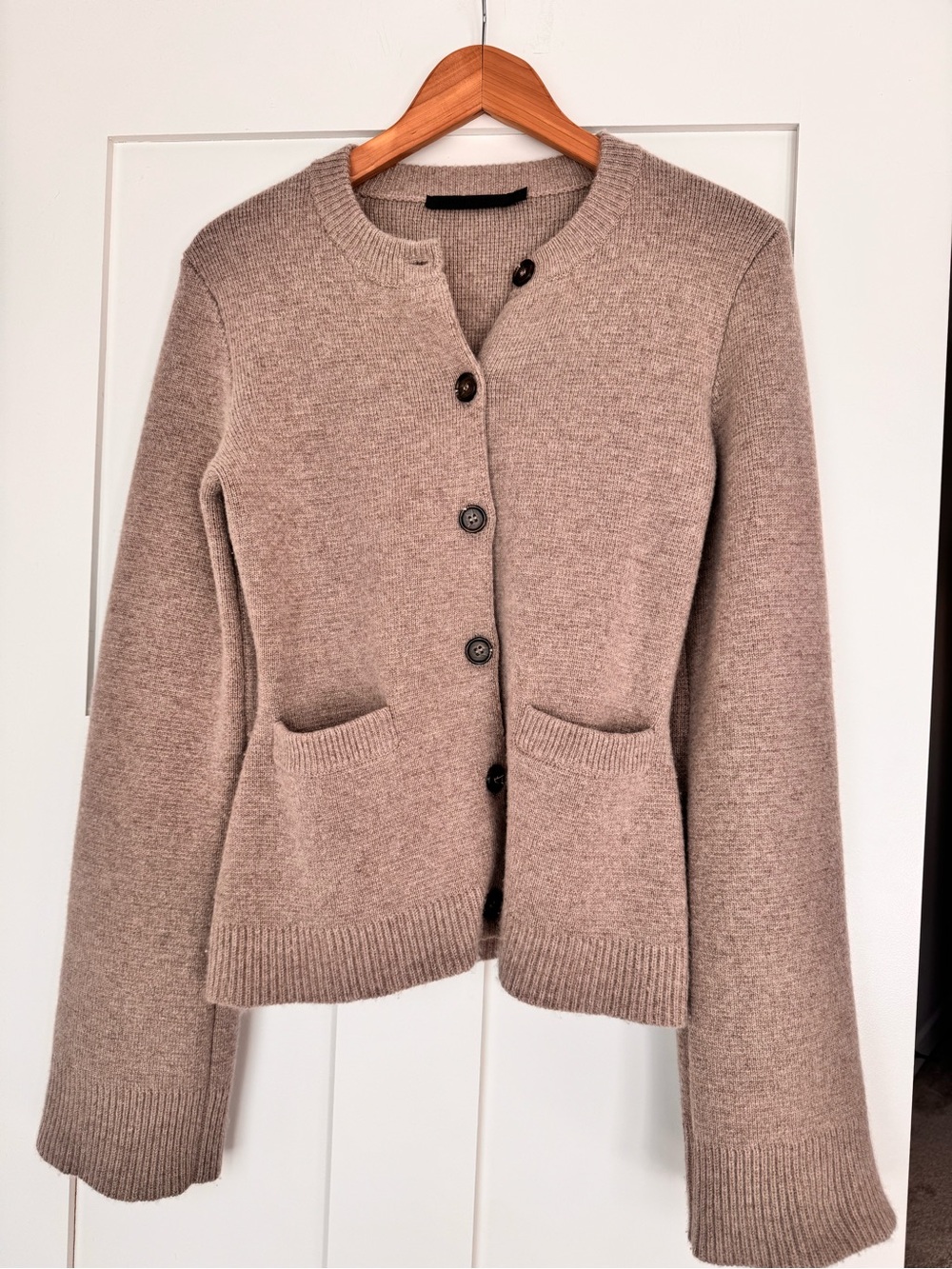 Jenni Kayne Taupe Cooper Cardigan